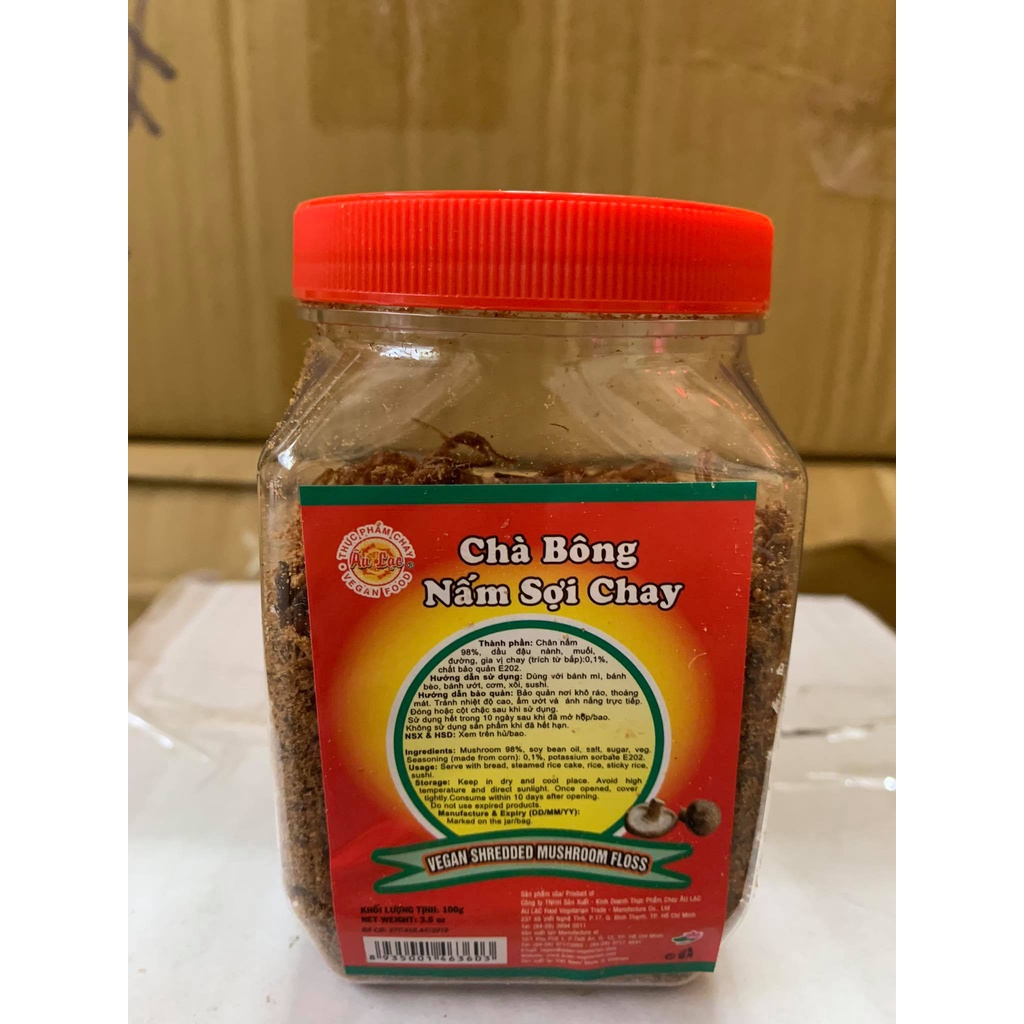 Chà bông nấm sợi chay Âu Lạc