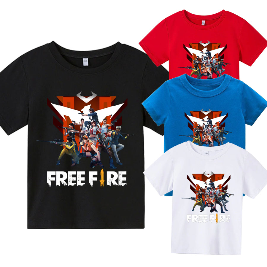 Áo thun trẻ em FreeFire có size người lớn Anam Store