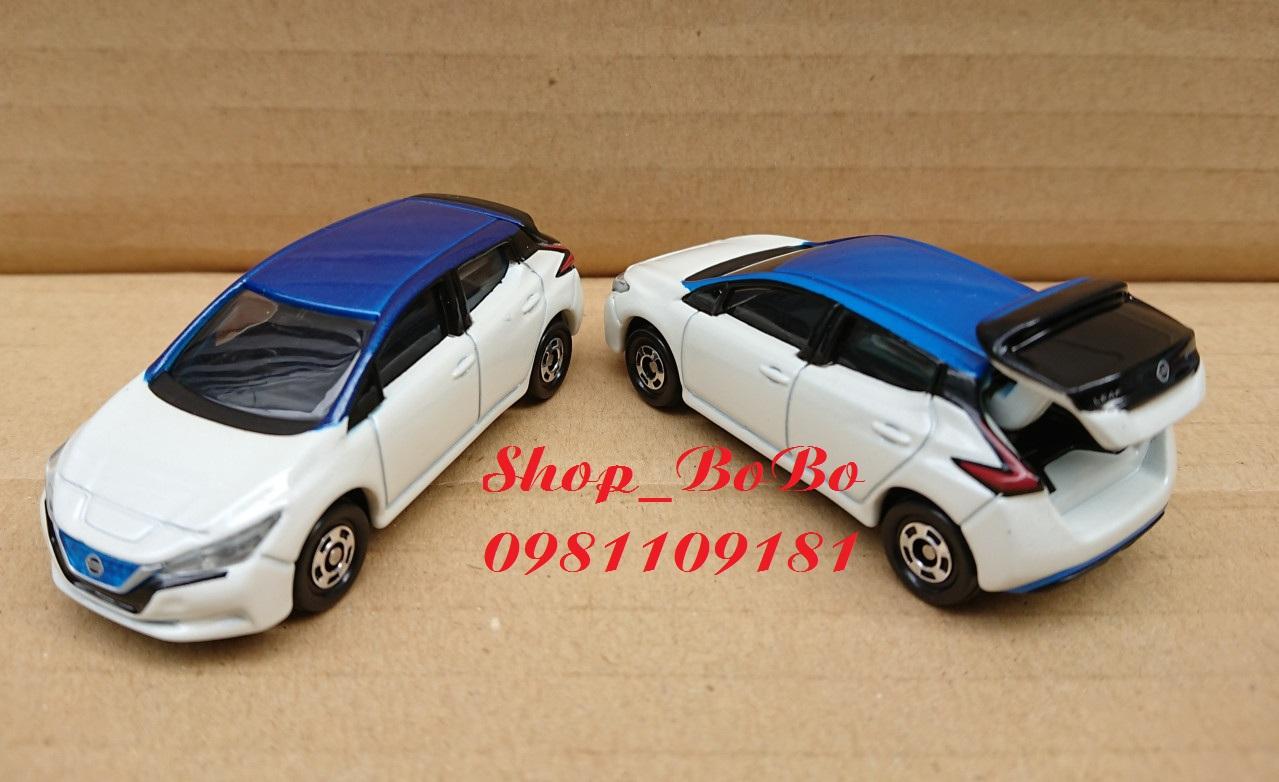 Xe mô hình Tomica - Xe Nissan leaf mở được cốp sau
