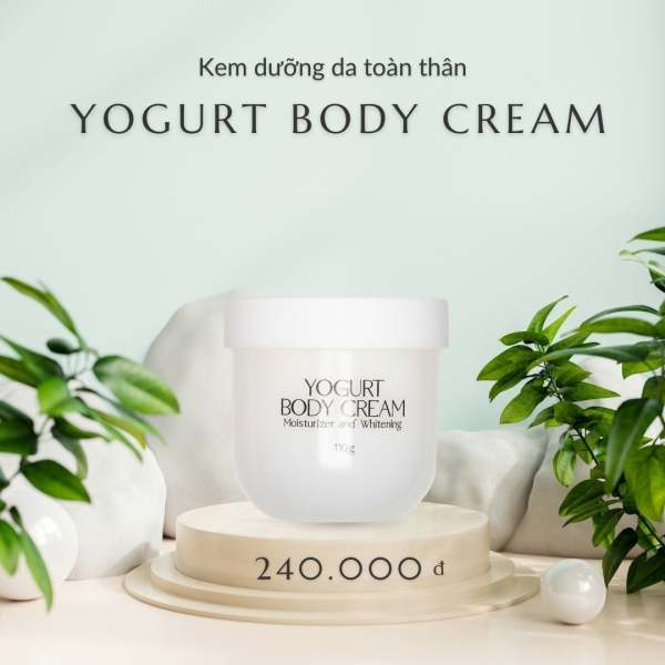 [HCM][Chính hãng Hanayuki-Date 2024] KEM SỮA CHUA DƯỠNG TRẮNG DA TOÀN THÂN HANAYUKI- HANAYUKI YOGURT BODY CREAM