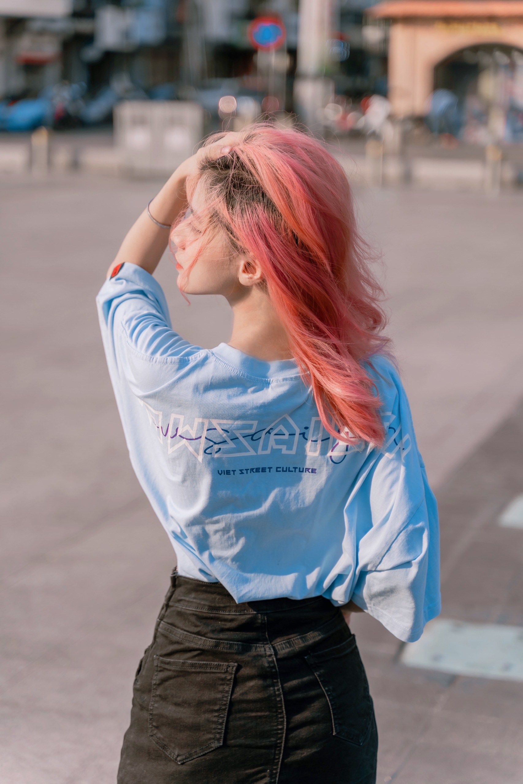 Áo Thun NEEDS OF WISDOM Signature Drop Shoulder Tee