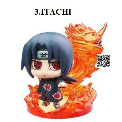 Mô hình Naruto chibi bán lẻ 12 nhân vật anime cute Naruto Sasuke Sakura  Gaara Itachi figure Kakashi Hinata Jiraira  Shopee Việt Nam