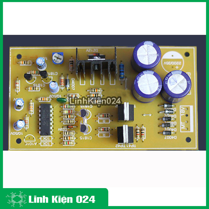 Board ổn áp Auto Volt ( In 18VAC / Out 9-12VDC )