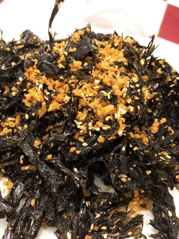 250gr RONG BIỂN CHÁY TỎI