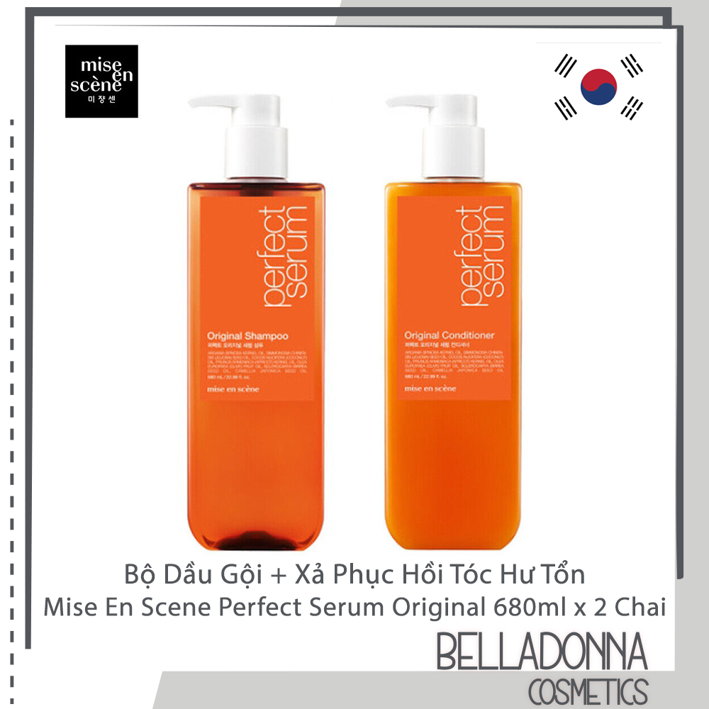 Mise En Scene Perfect Serum 680ml x 2 Chai