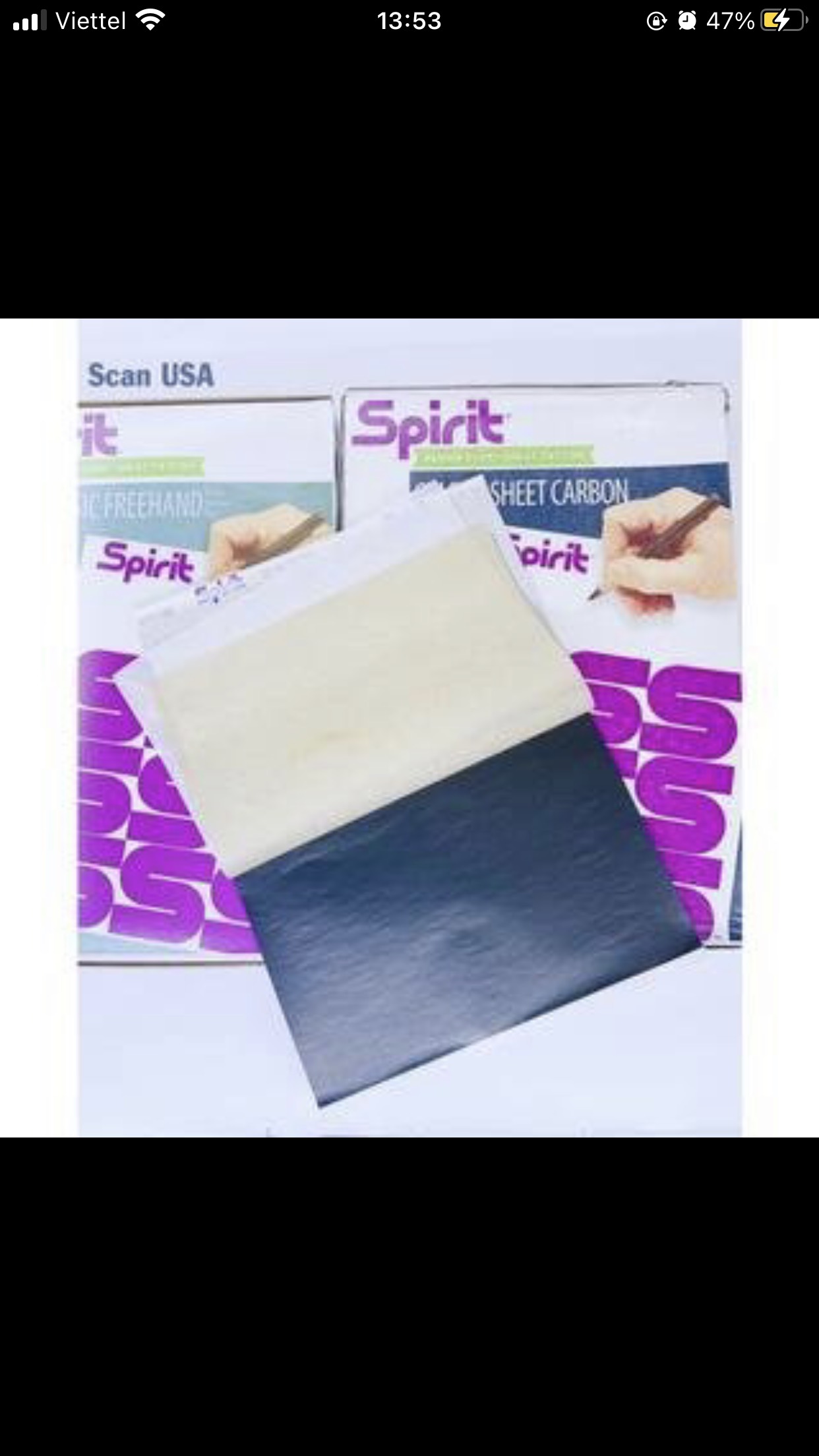 Giấy scan hình xăm 3 lớp USA