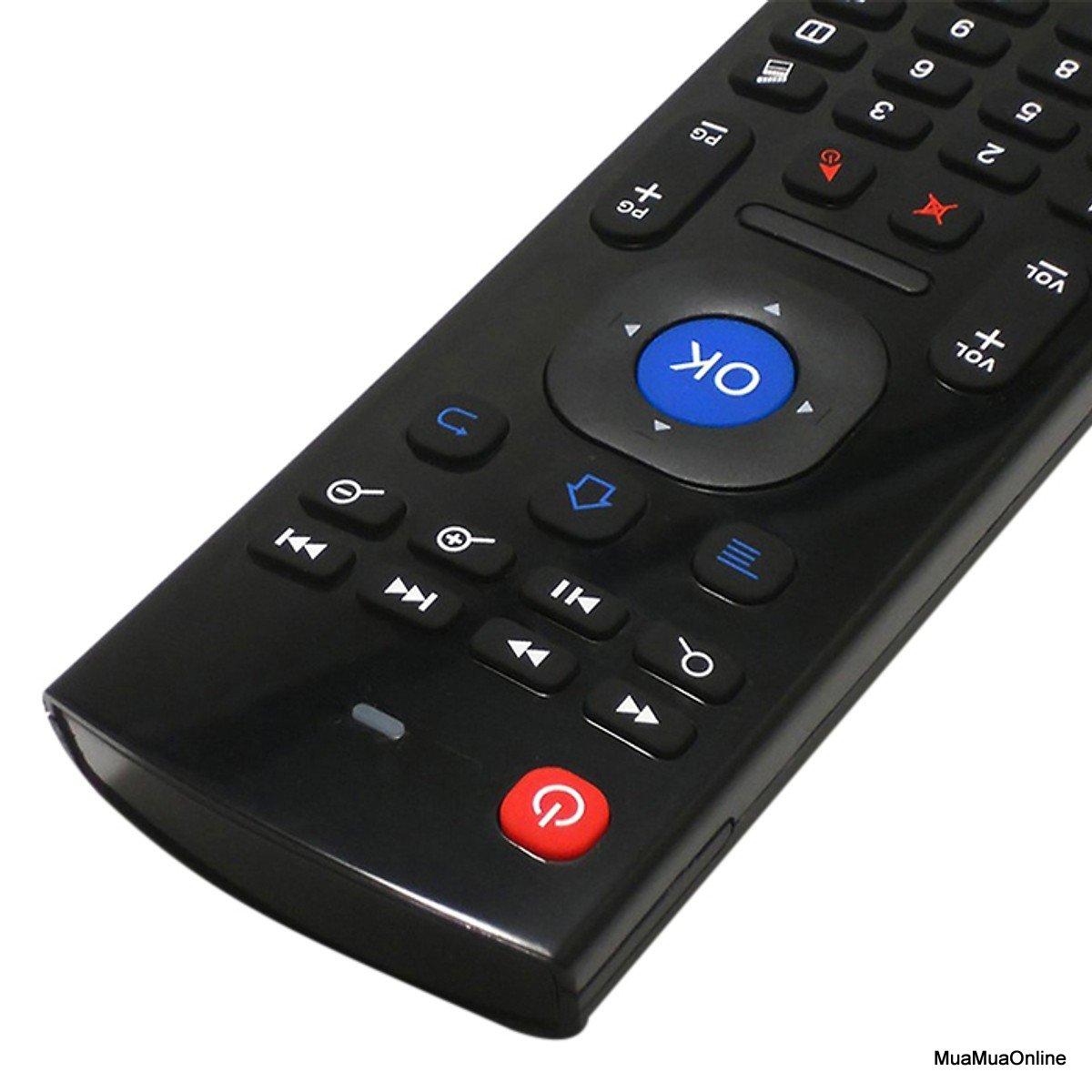 Chuột Bay Kiêm Bàn Phím KM900 Cho Smart Tivi, Android Box Cao Cấp