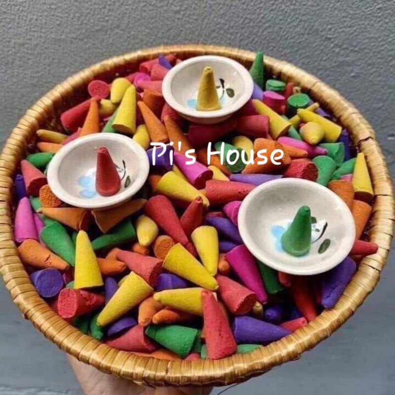 Trầm xông incense thái lan gói 100 nụ