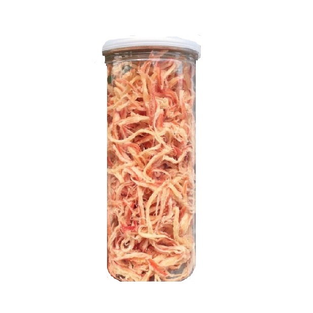 300gram Mực Xé Sợi Hấp Nước cốt dừa hàng Xuất Khẩu siêu ngon