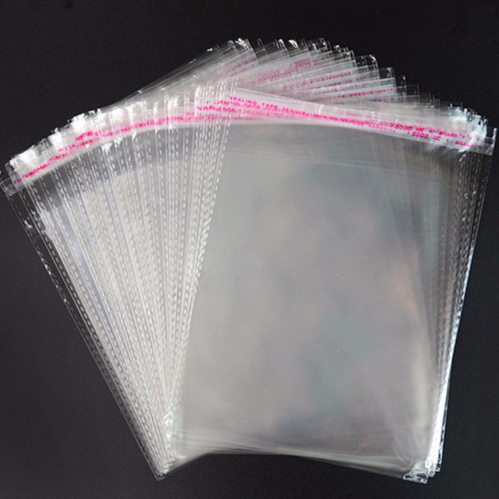 1 kg Túi nilon keo dán miệng OPP trong suốt