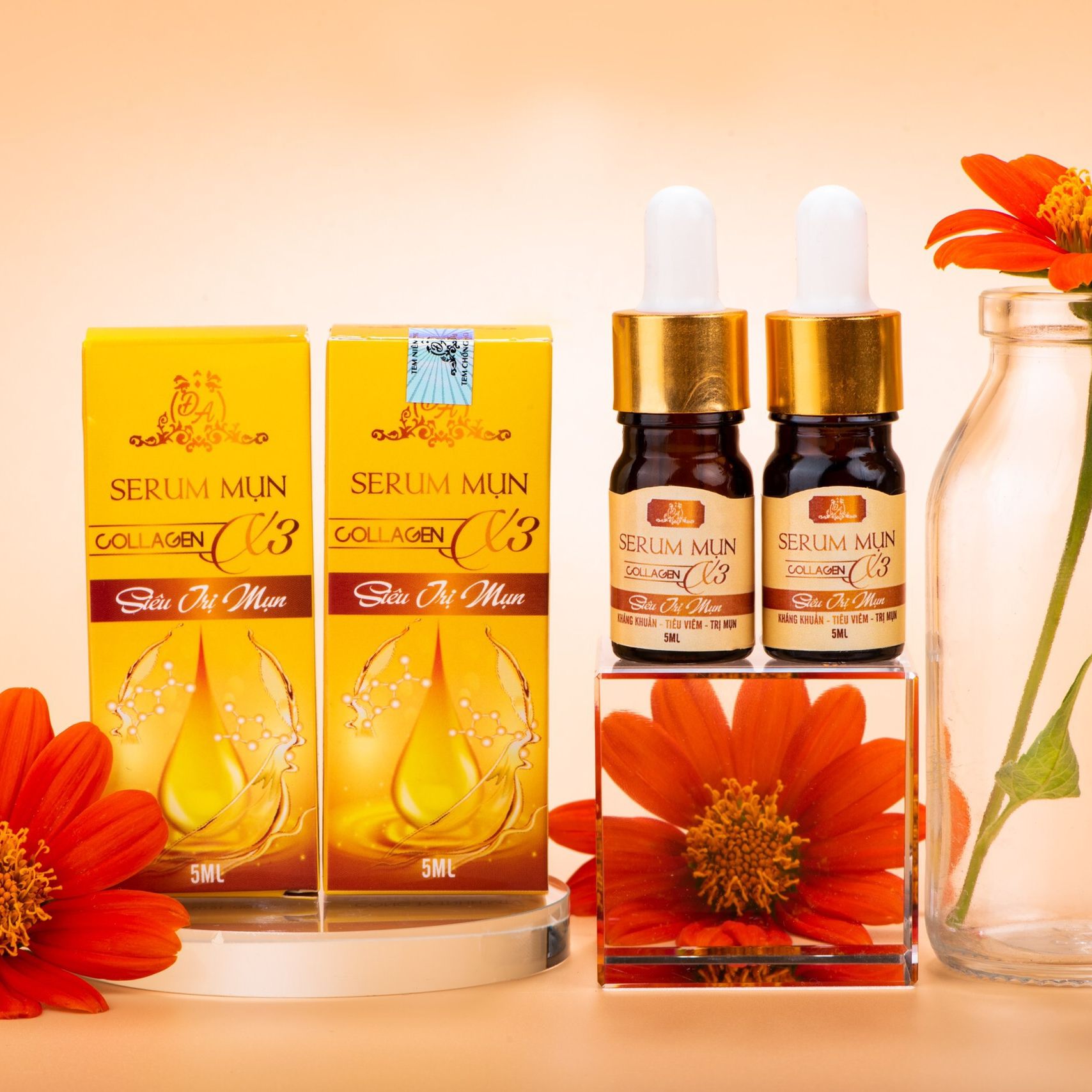 [KÈM QUÀ TẶNG] SERUM MỤN COLLAGEN X3