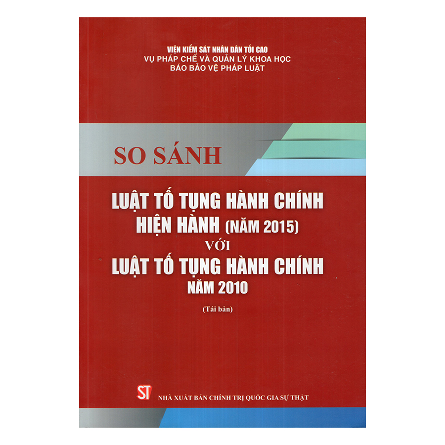 So sánh Luật tố tụng hành chính năm 2015 hiện hành với Luật tố tụng hành chính năm 2010
