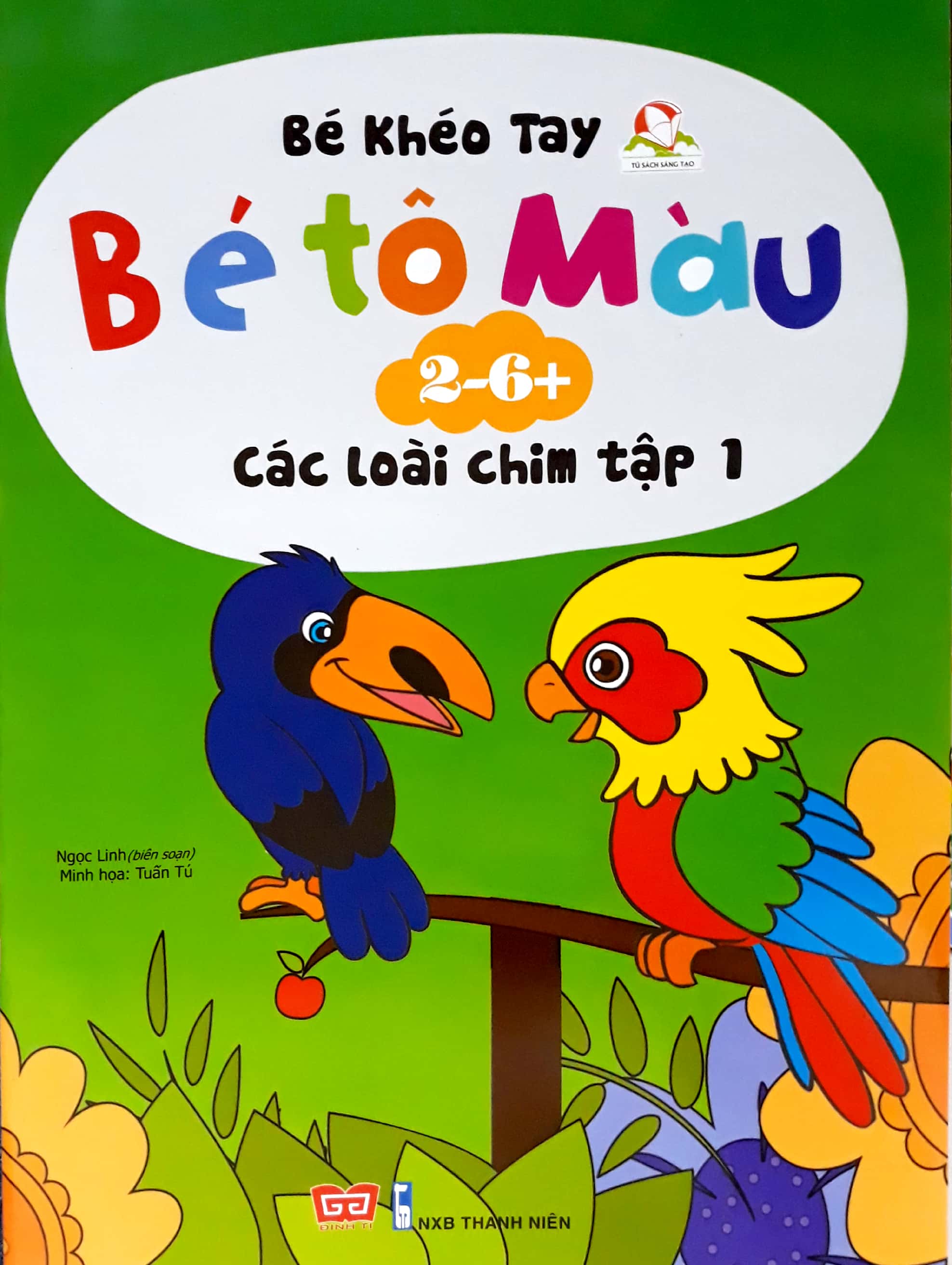 Fahasa - Bé Tô Màu (2-6+) - Các Loài Chim - Tập 1 (Tái Bản 2017)