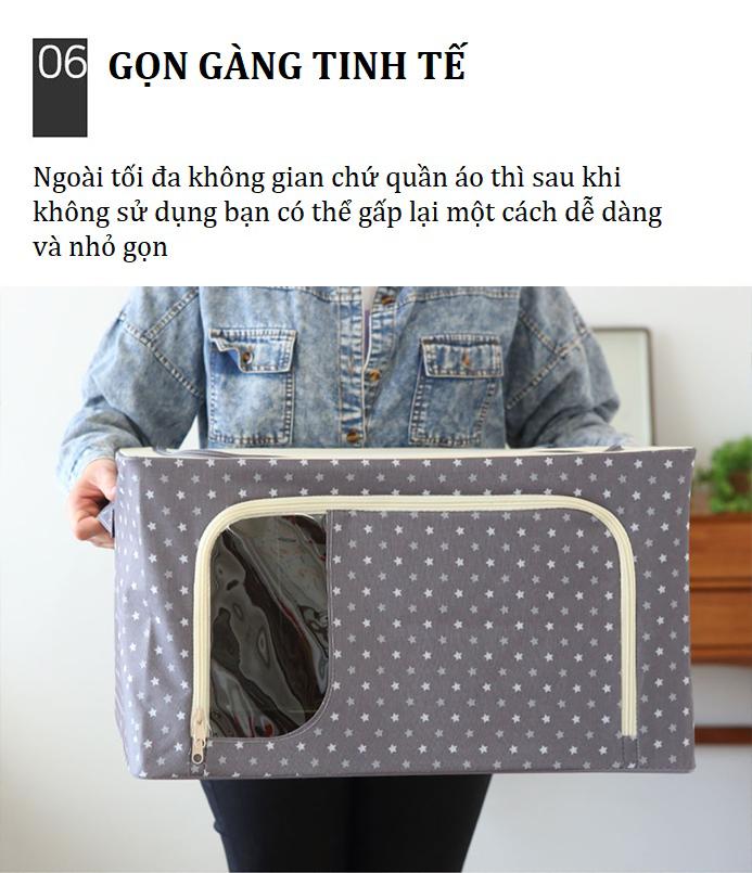Hộp đựng quần áo- Living box 88L