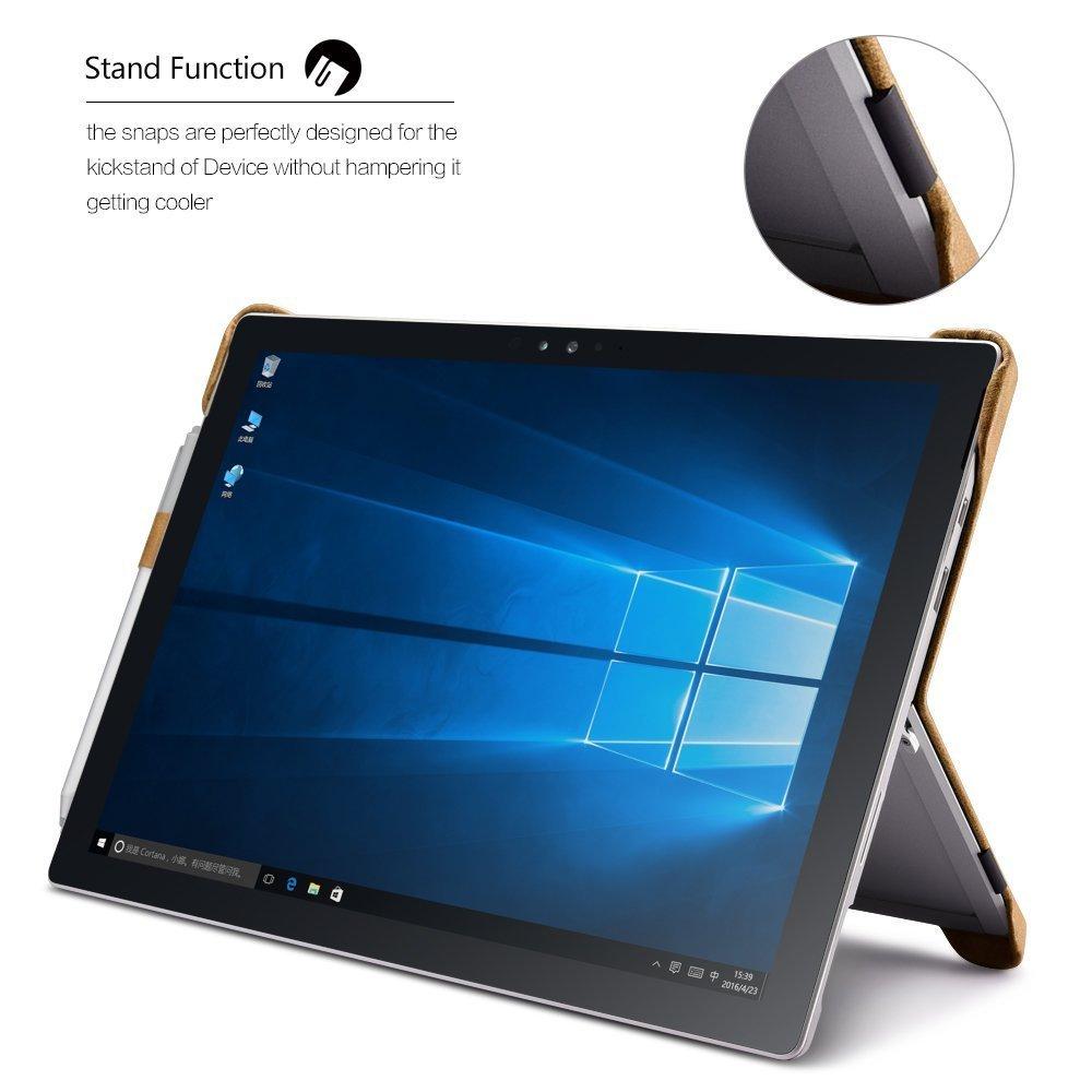 Ốp lưng da thật Icarer Surface Pro 4,5,6 và Surface Pro 7