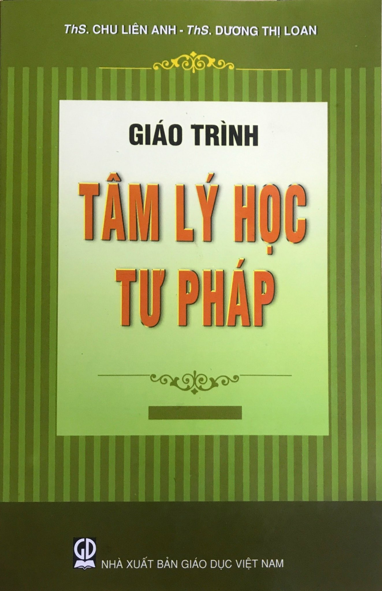 Giáo trình tâm lý học tư pháp