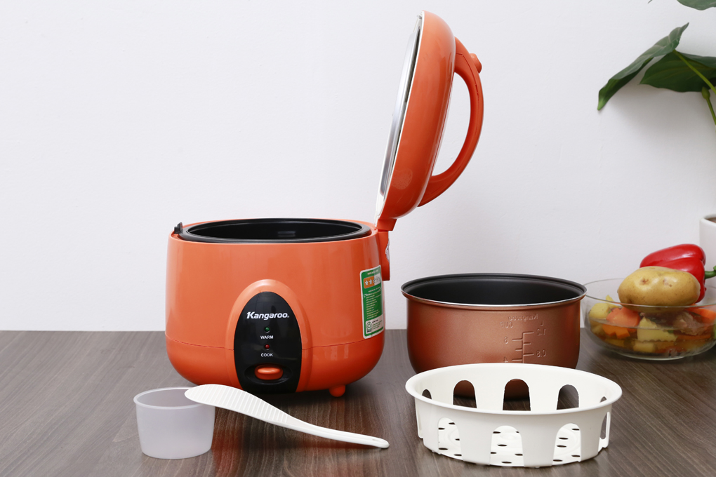 Nồi cơm điện Kangaroo 1.2 lít KG826S, hàng trưng bày