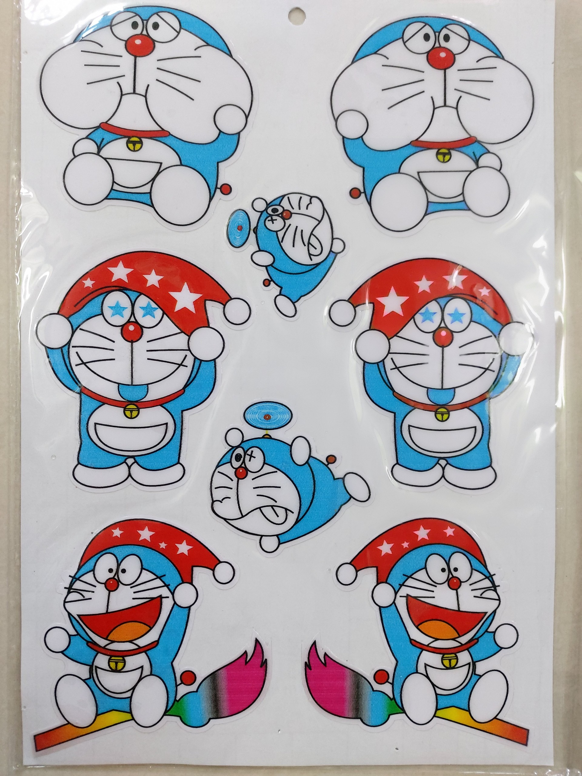 Sticker hoạt hình doremon doraemon nổi trọn bộ