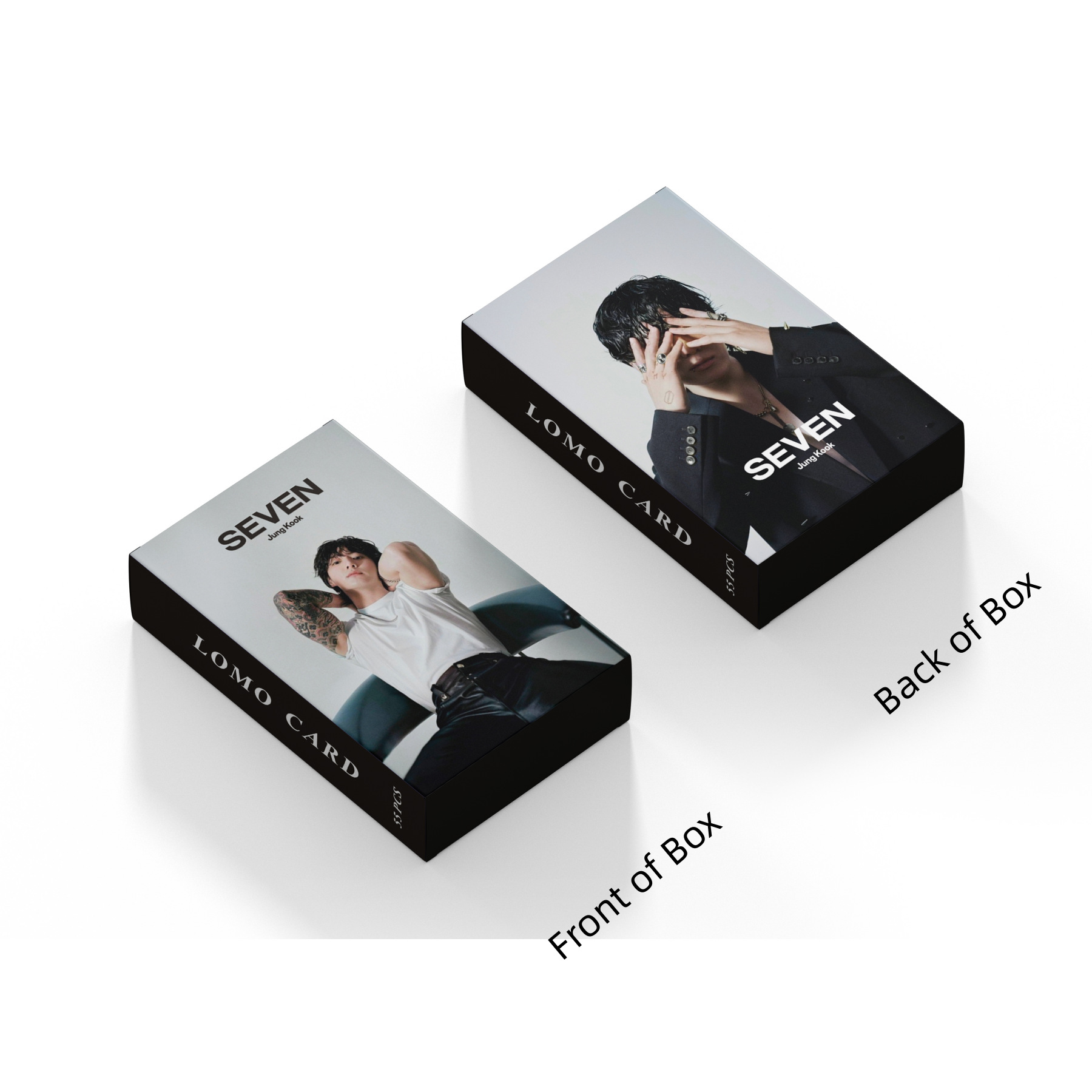 Set 55 lomo card Bts JungKook - SEVEN 2023