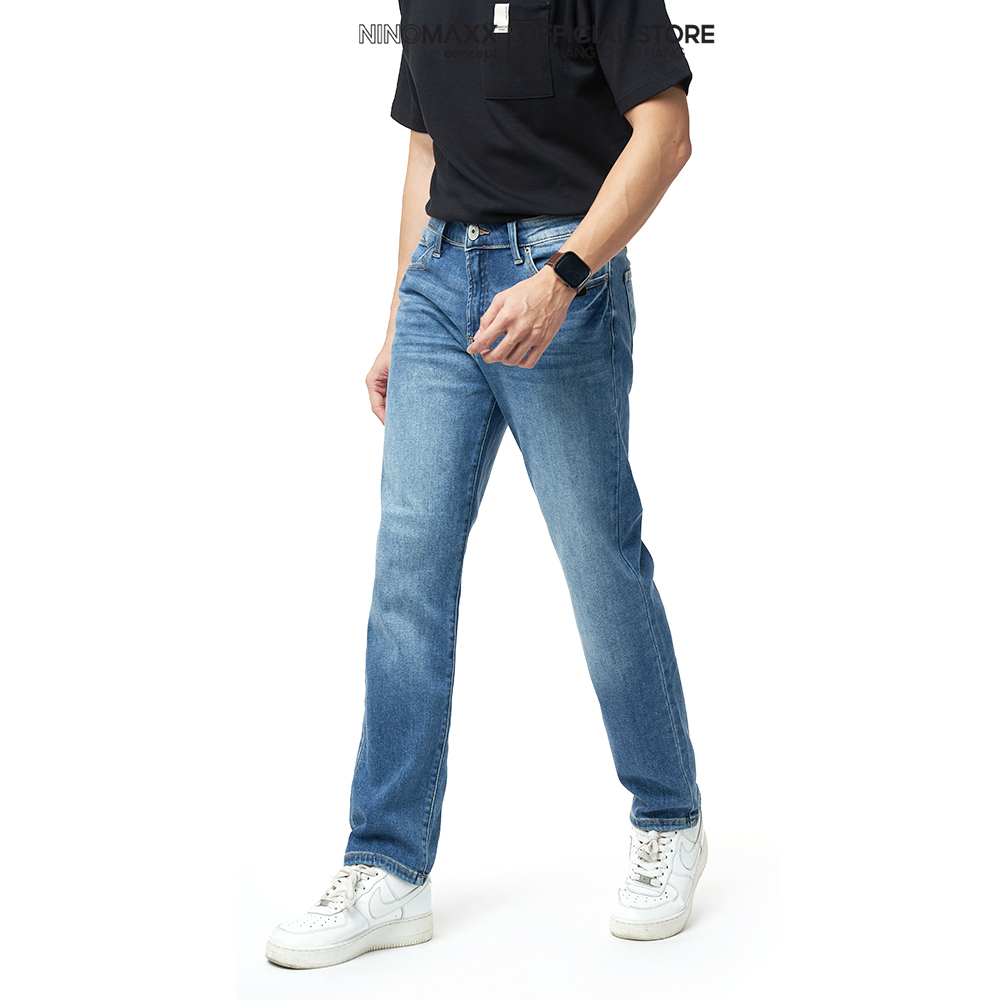 N&M Quần jean Basic Nam Tapper Cotton 2202024