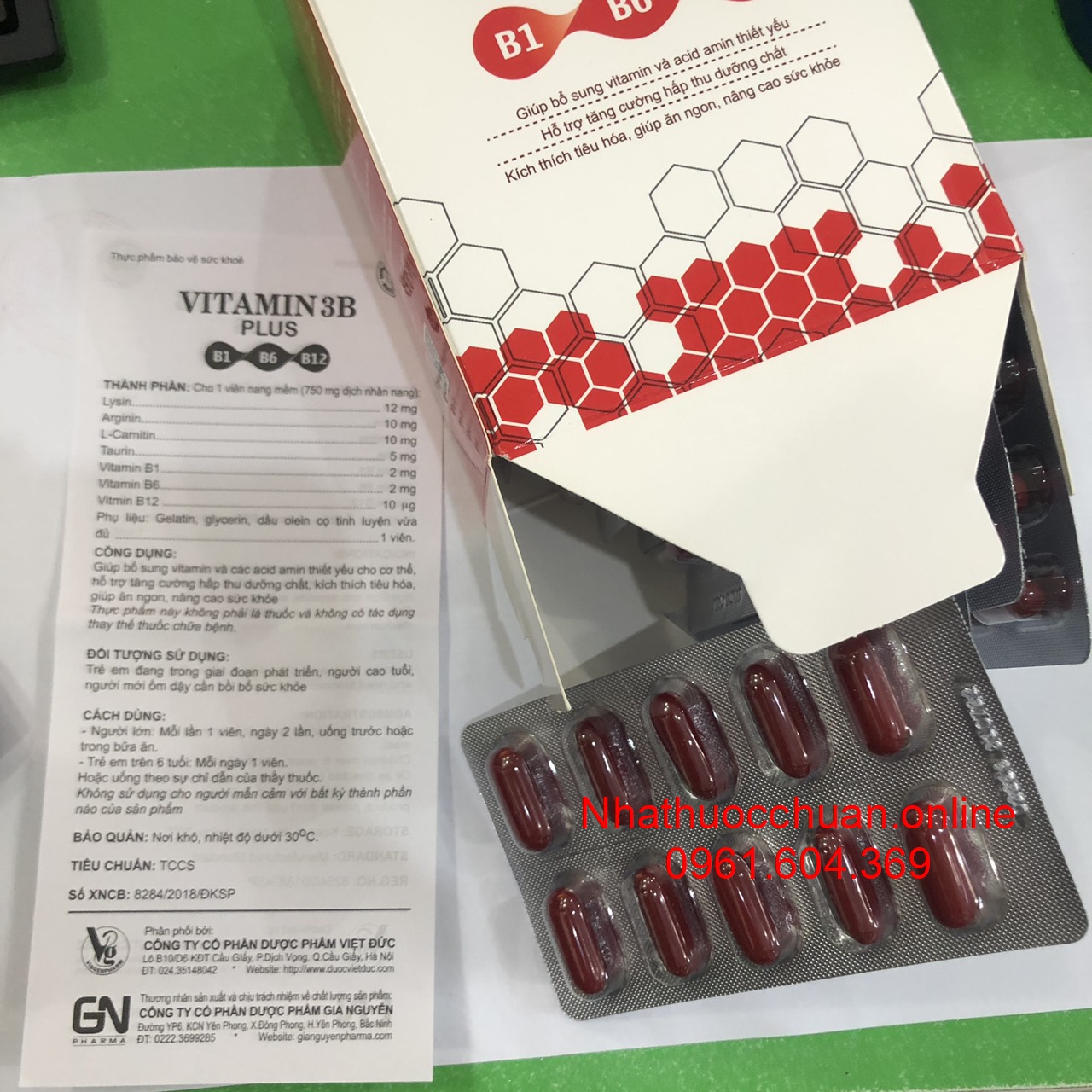 VITAMIN 3B PLUS ( 100v)