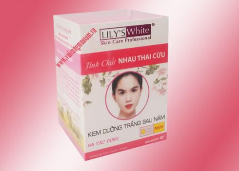 Kem dưỡng trắng da Lily’s White (Tinh Chất Nhau thai cừu )15g