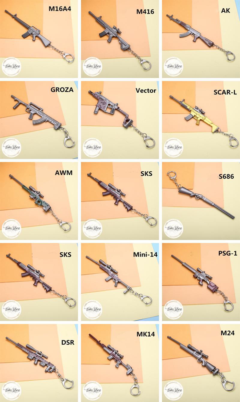 [HCM]MÓC KHÓA pháo sáng gọi thính PUBG - 7cm