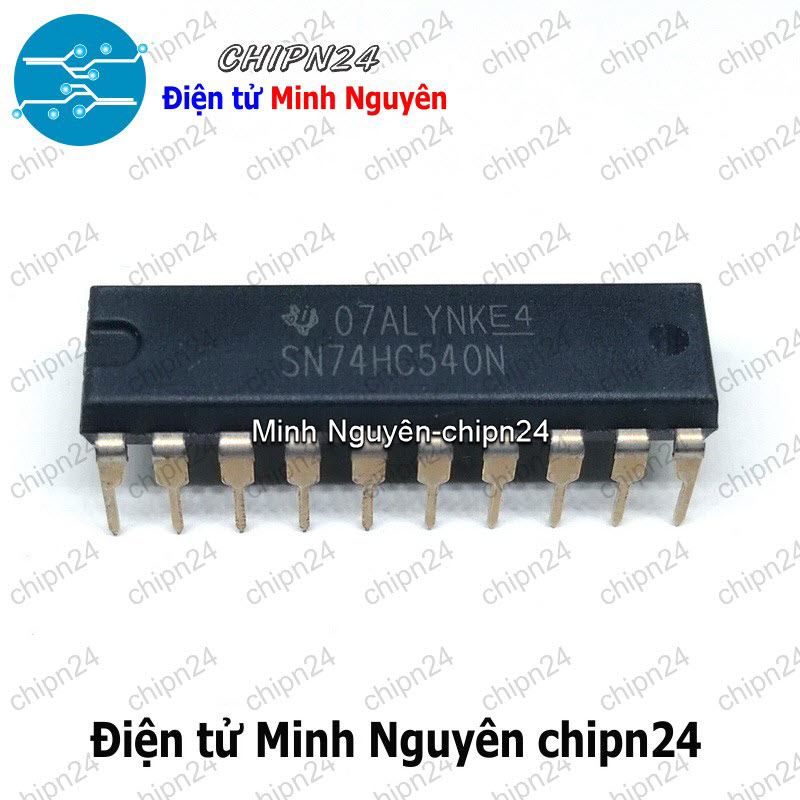 [1 con] (DT) IC 74540 74HC540 DIP-20 Hàng Tốt TI (IC Bộ đệm bát phân 3 trạng thái) - HH003614