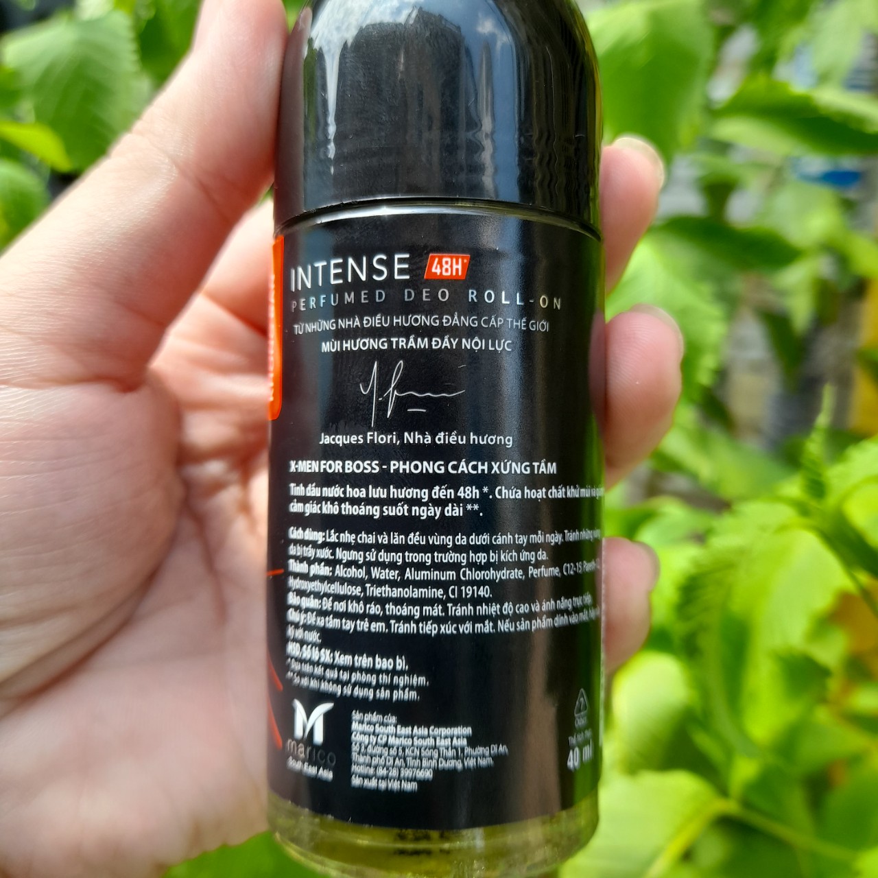 [combo 2 chai x40ml hàng khuyến mãi] Lăn Khử Mùi XMen For Boss Intense/ Legend