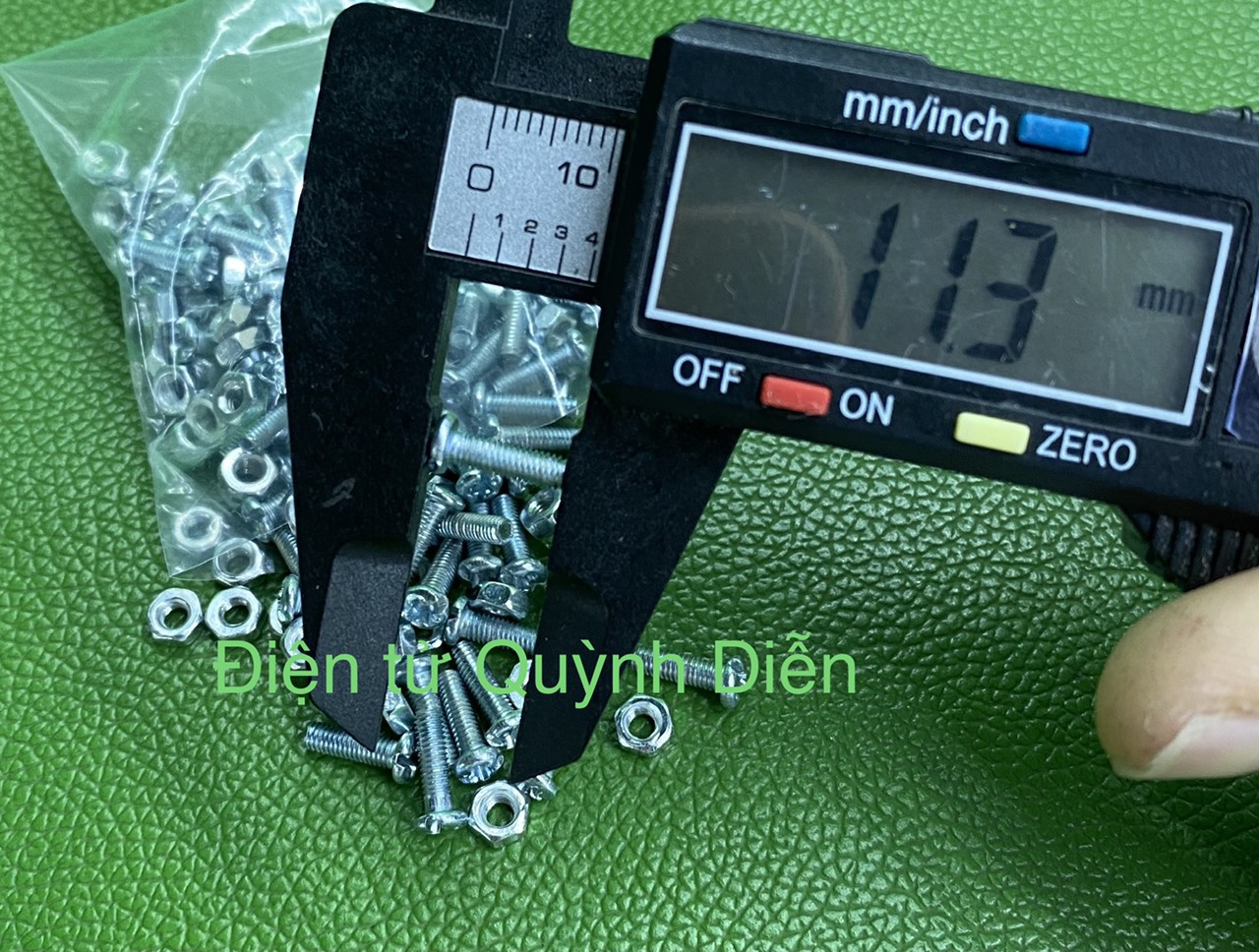 Ốc vít tán M3 3ly dài 1cm (túi 90gam ~ 90 con)
