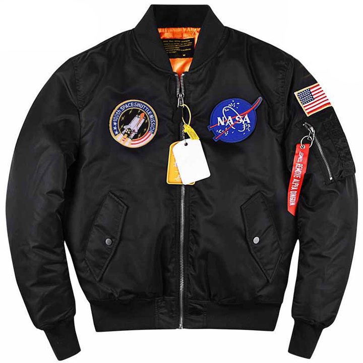 Áo khoác lính mỹ, Áo khoác Pilot Nasa cao cấp lót bông thu đông ARM-1270B