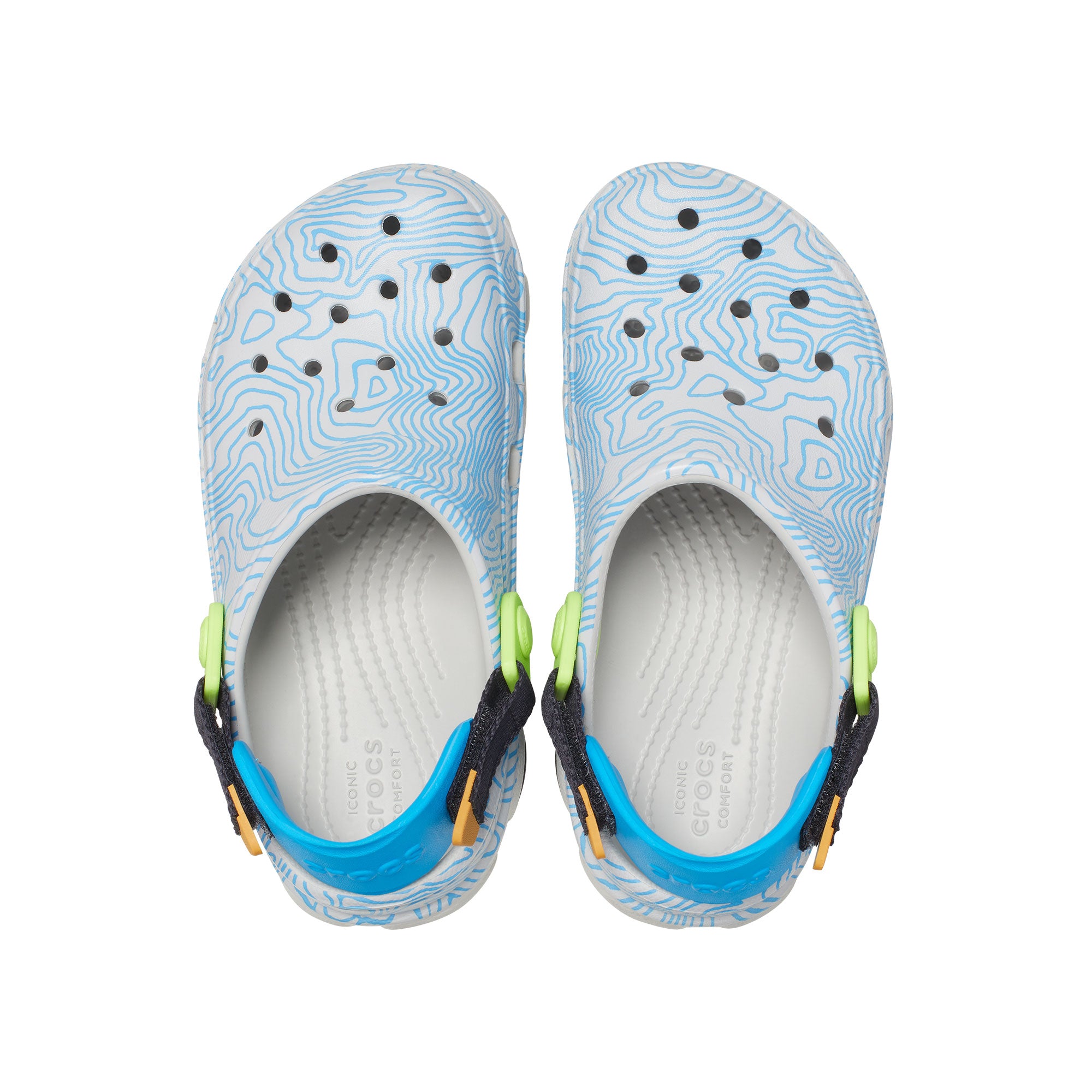 Giày Clog Trẻ Em Crocs All-Terrain Topographic - Atmosphere
