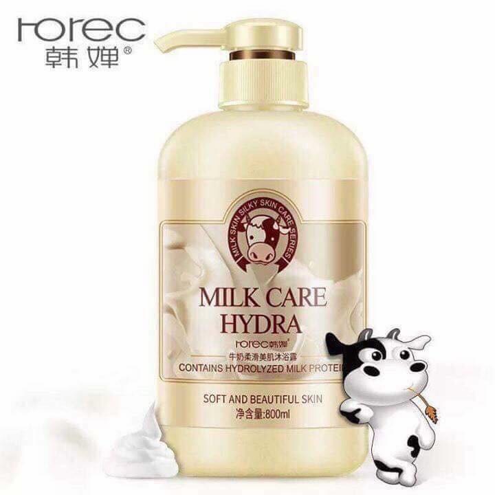 SỮA TẮM Con Bò MILK CARE HYDRA 800ML