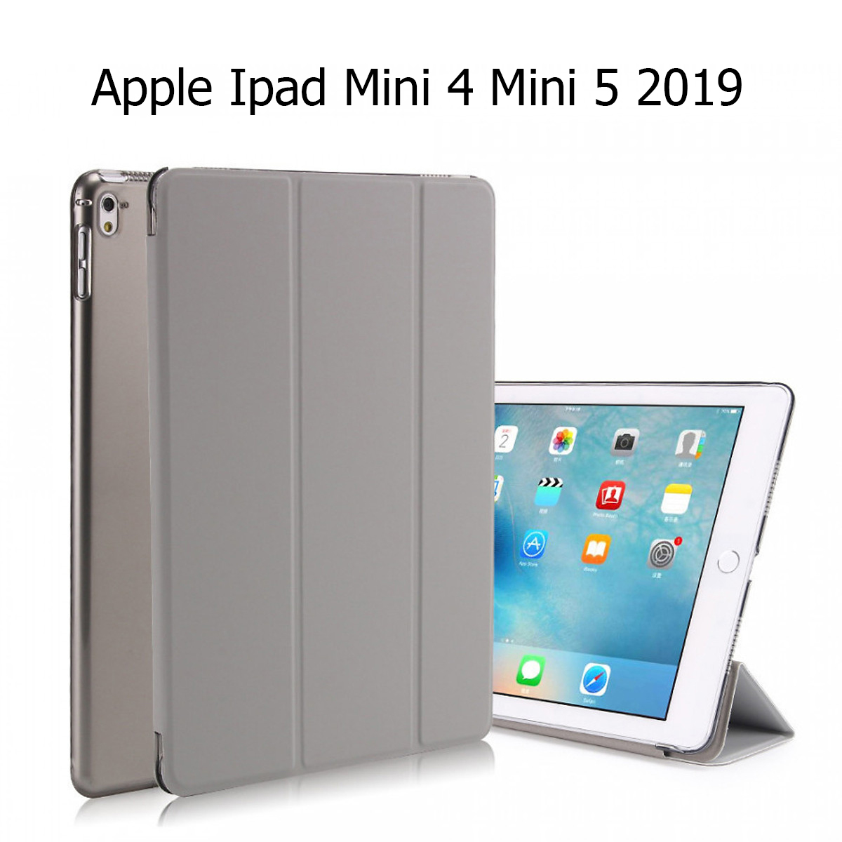 Bao Da Cover Cho Ipad Mini 4 Mini 5 2019 Hỗ Trợ Smart cover