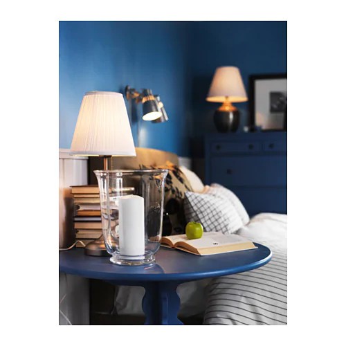 Đèn bàn ngủ trang trí ARSTID IKEA - Vàng