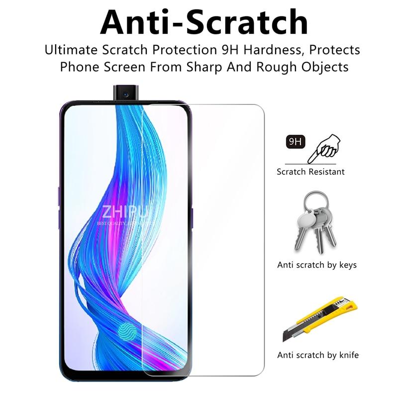 Miếng Dán Kính Cường Lực Cho Realme X - Trong Suốt