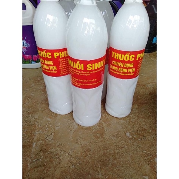 Chai 1,5 lít phun diệt muỗi sinh học pha sẵn