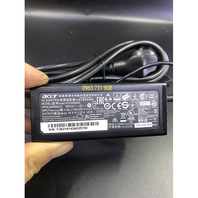 Sạc laptop acer aspire s7 391 v3-371