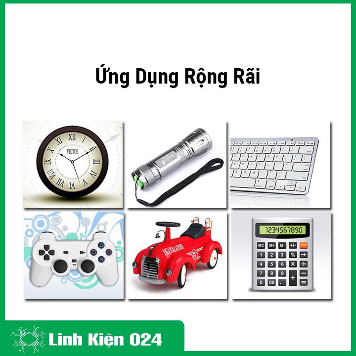 Bộ 2 viên pin 1.5V AA / AAA tùy chọn