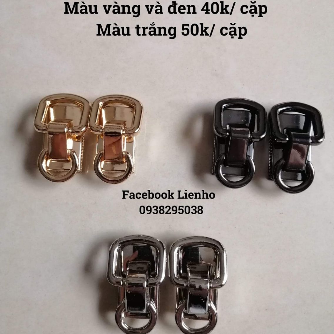 Khoen chốt quai túi xách