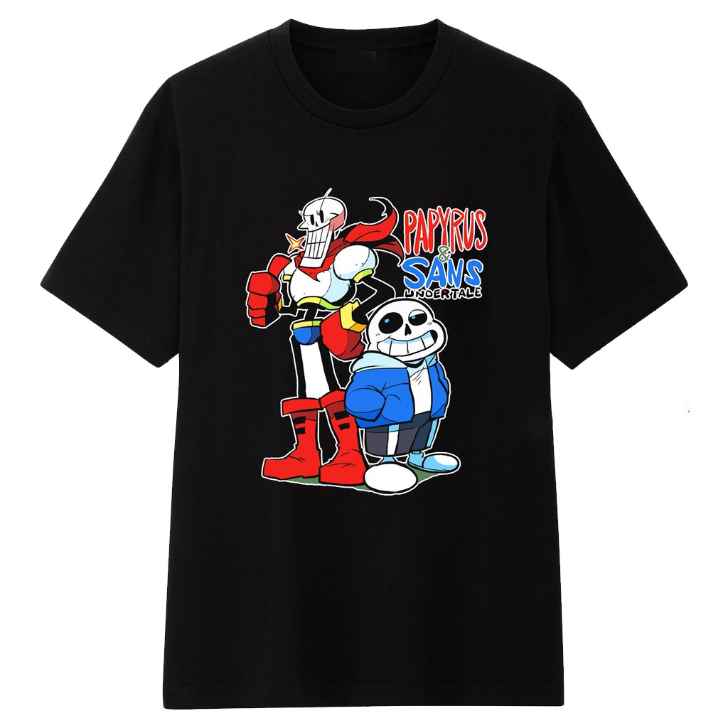 Áo thun gangster Áo phông sans game  Undertale độc đẹp