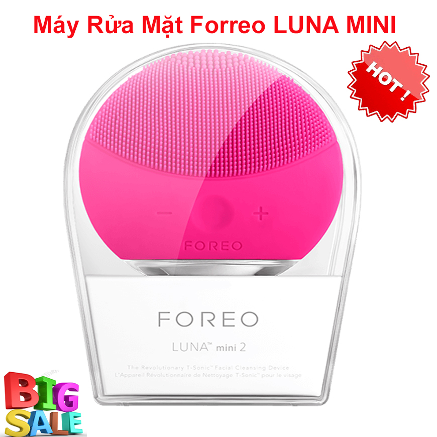 Máy Rửa Mặt Foreo Lumia Máy Rửa Mặt Massage Da Mặt Silicon - Công Nghệ T - Sonic - Máy Làm Sạch Da Mặt Tẩy Trang Thu Nhỏ Lỗ Chân Lông Phù Hợp Mọi Loại Da Mặt - Sale Sập Sàn