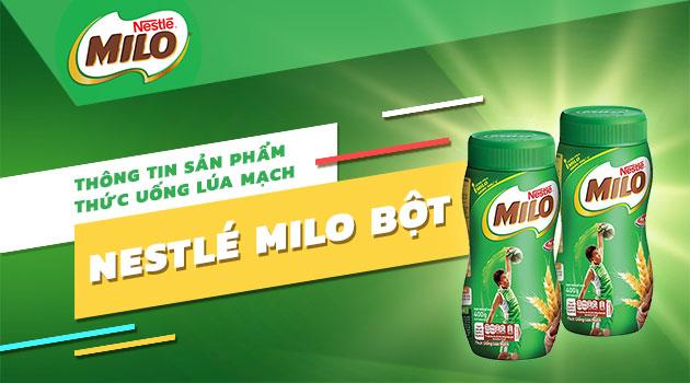 Thức uống lúa mạch Nestle Milo 400g Combo 3 Hộp