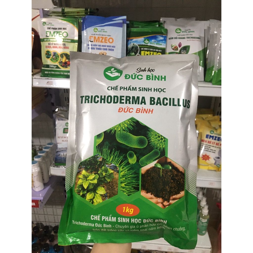 Chế Phẩm Trichoderma Bacillus Đức Bình 1kg