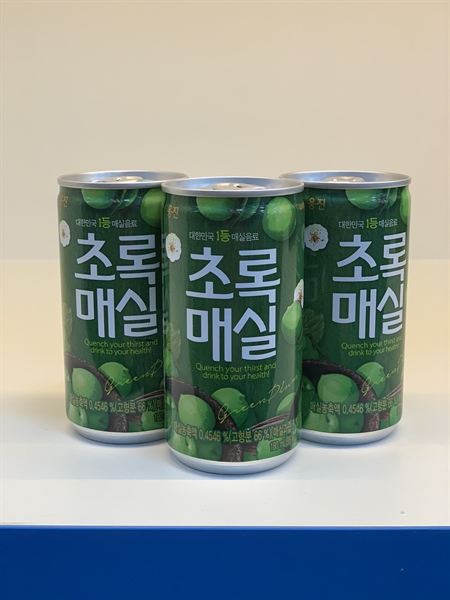 웅진)초록매실 캔 Nước mơ 180ML