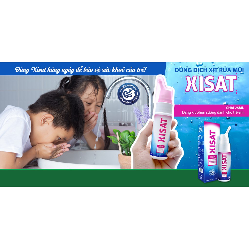 Nước Biển Sâu Xịt Mũi Xisat (Chai 75ml)