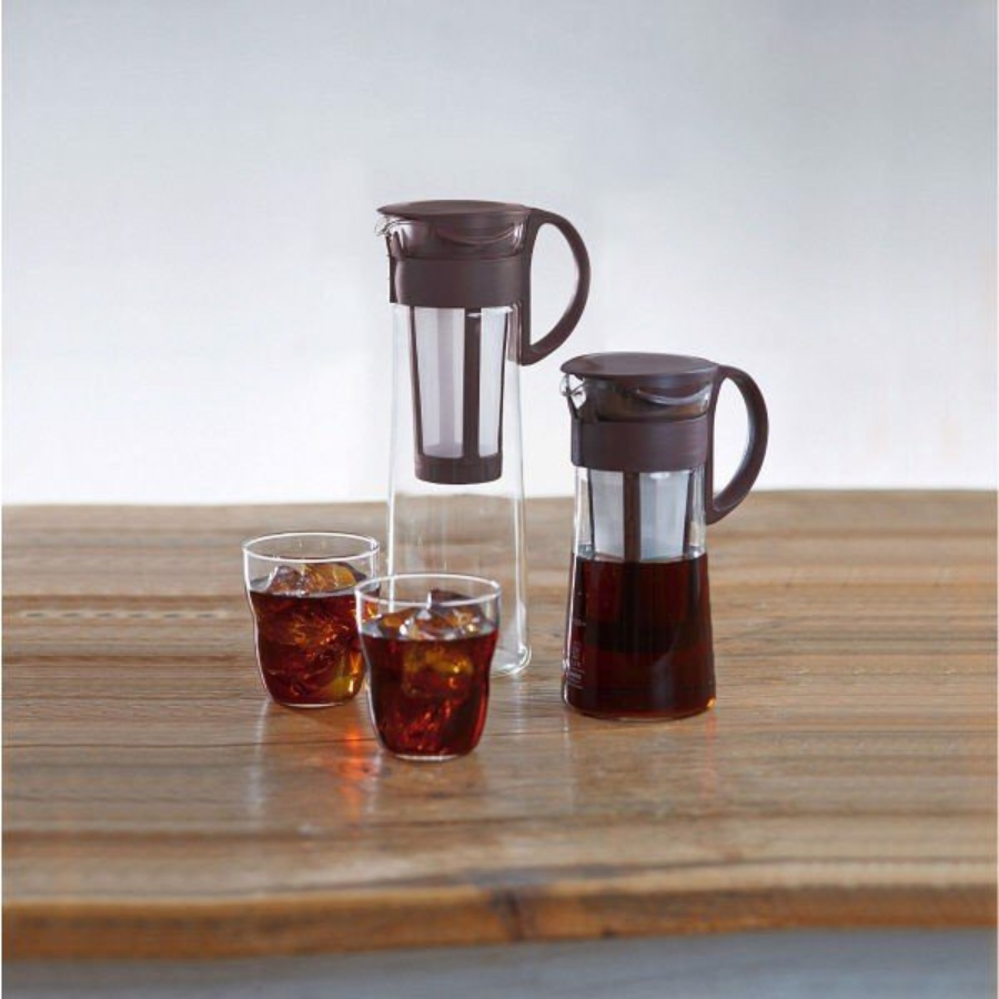 Bình pha cà phê Cold Brew HARIO 600ml (Nâu) - Mizudashi (Cold Brew) Coffee Pot MCPN-7CBR