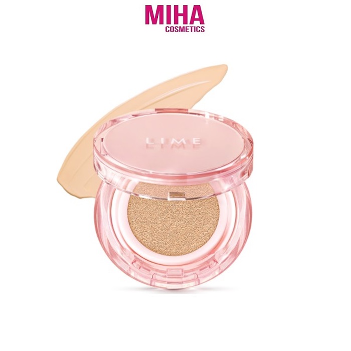 Phấn nước chống thấm nước lime skin fit long wear cover cushion spf50+ pa++++ 15g