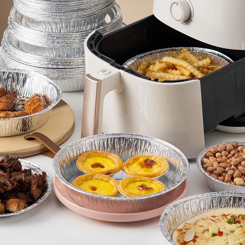 Set 10 khay giấy bạc nướng đồ ăn