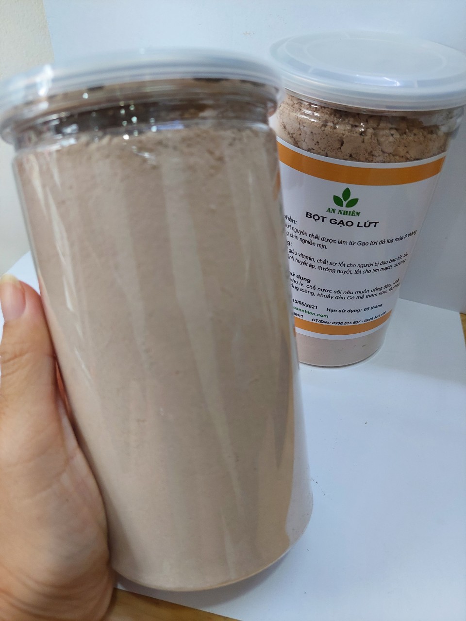 Bột gạo lứt thực dưỡng AN Nhiên 500gr